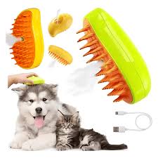 Cepillo a Vapor para tu Mascota 3 en 1
