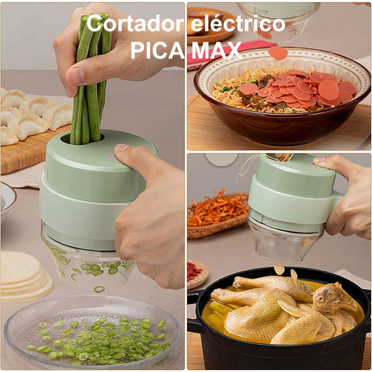 CORTADOR DE VERDURAS ELÉCTRICO - PICA MAX